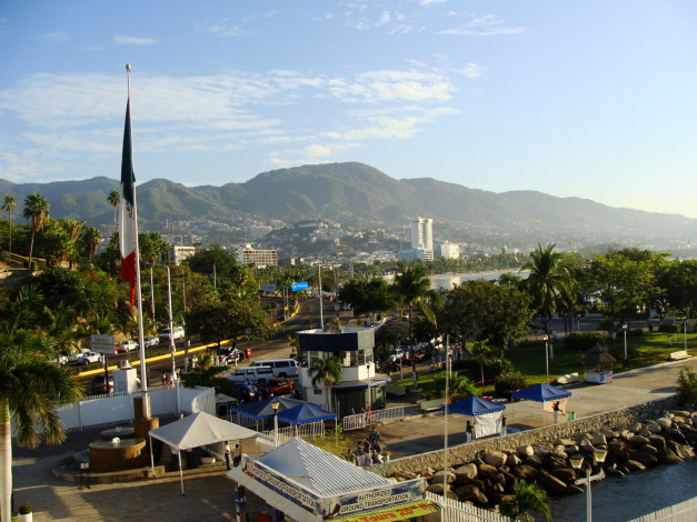 Обои картинки фото города, пейзажи, мексика, acapulco