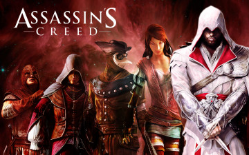 обоя assassins, creed, brotherhood, видео, игры, assassin`s, multiplayer