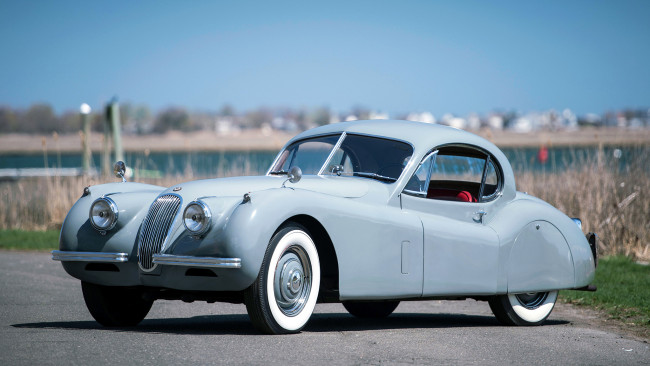 Обои картинки фото jaguar, xk120, автомобили, land, rover, ltd, великобритания