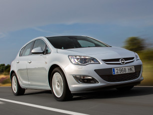 Картинка автомобили opel astra j светлый