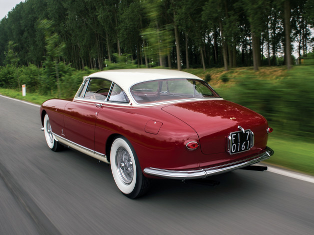 Обои картинки фото автомобили, ferrari, 250, europa, coupе, 0305eu, 1953г, мрасный