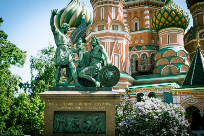 Обои картинки фото города, москва , россия, памятник