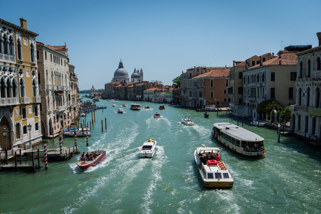 Обои картинки фото venice grand canal, города, венеция , италия, канал, здания