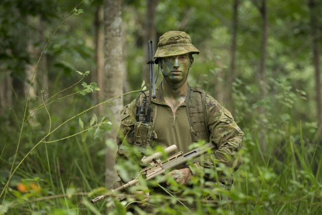 Обои картинки фото оружие, армия, спецназ, australian, army, солдат