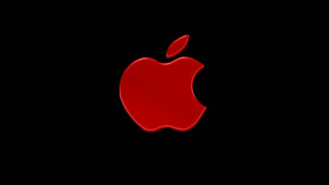 обоя компьютеры, apple, фон, логотип
