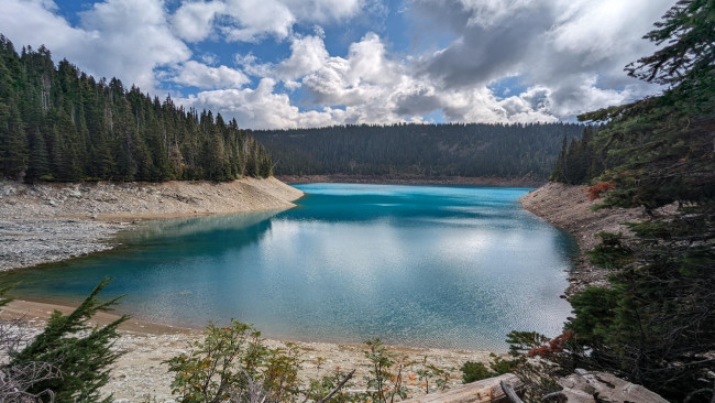 Обои картинки фото garibaldi lake, british columbia, природа, реки, озера, garibaldi, lake, british, columbia