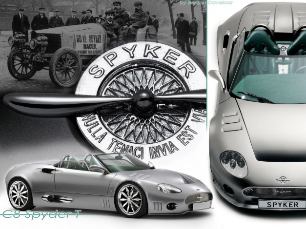 Обои картинки фото c8, spyder, автомобили, spyker