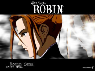 обоя аниме, witch, hunter, robin