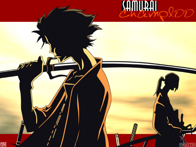 Обои картинки фото аниме, samurai, champloo