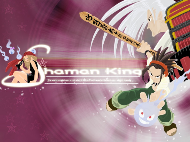 Обои картинки фото аниме, shaman, king