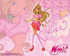 обоя winx, club, мультфильмы