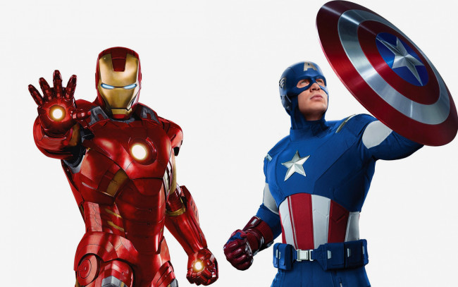 Обои картинки фото мстители, кино, фильмы, the, avengers, comics, marvel, iron, man, captain, america, комикс