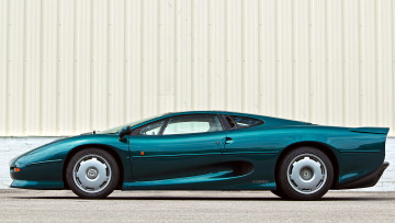 Картинка jaguar xj220 автомобили land rover ltd великобритания