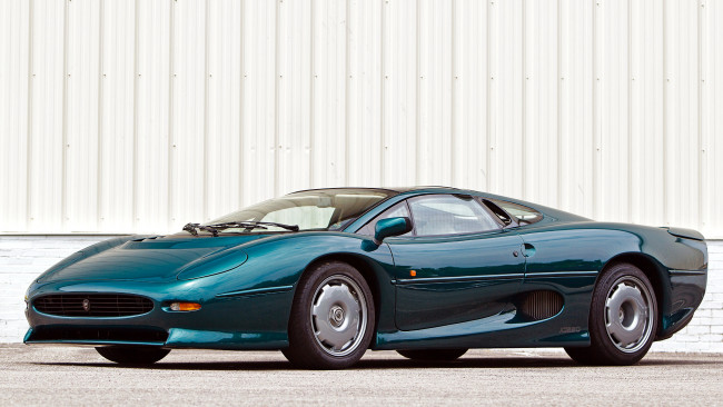 Обои картинки фото jaguar, xj220, автомобили, land, rover, ltd, великобритания
