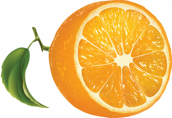 Обои картинки фото векторная графика, еда, фон, апельсин