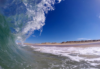 Картинка природа стихия берег брызги волны море