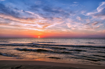 Картинка природа восходы закаты океан рассвет