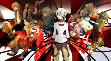 Картинка аниме kagerou+project seto kousuke kozakura mary konoha kisaragi shintaro momo vocaloid ene kano shuuya kido tsubomi haruto457 kagerou project