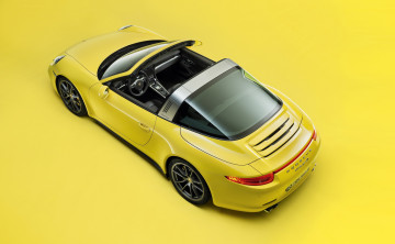 обоя автомобили, porsche, 2014г, 991, targa, 4s, 911