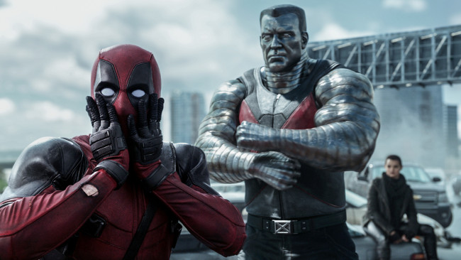 Обои картинки фото кино фильмы, deadpool, брианна, хилдебранд, ryan, reynolds, райан, рейнольдс, negasonic, teenage, warhead, brianna, hildebrand, дэдпул