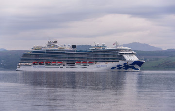 обоя mv royal princess, корабли, лайнеры, лайнер, круиз