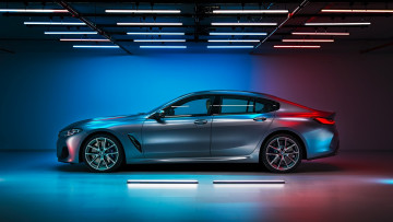 Картинка 2019+bmw+m850i+xdrive+gran+coupe автомобили bmw премиум класс седан 2019 m850i xdrive gran coupe профиль