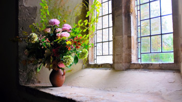 Картинка цветы букеты +композиции роза гортензия хризантема