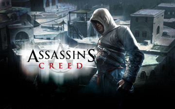 обоя видео игры, assassin`s creed, ассасин, оружие, город