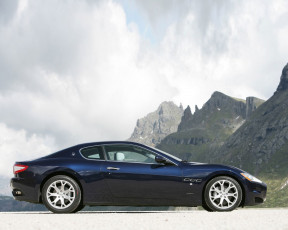 Картинка maserati gran turismo coupe 2007 автомобили