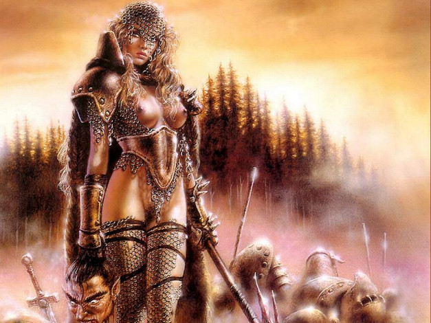 Обои картинки фото фэнтези, luis, royo