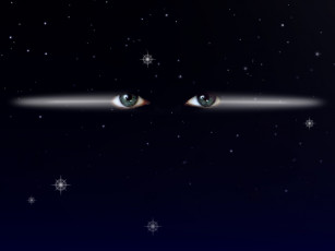 Картинка 3д графика 3d eyes глаза