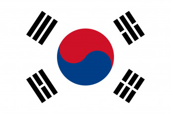 Картинка южная корея разное флаги гербы инь и янь