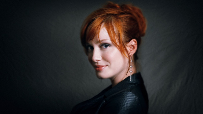 Обои картинки фото Christina Hendricks, девушки, актриса, сша