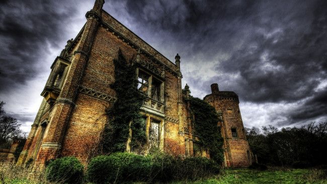 Обои картинки фото old, abandoned, house, города, дворцы, замки, крепости, старый, замок