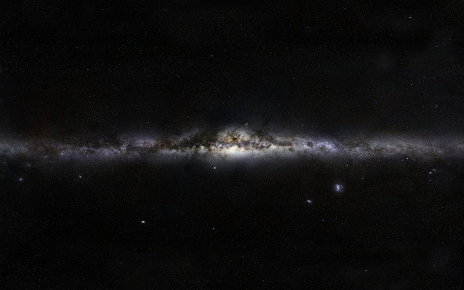 Обои картинки фото космос, галактики, туманности, млечный, путь