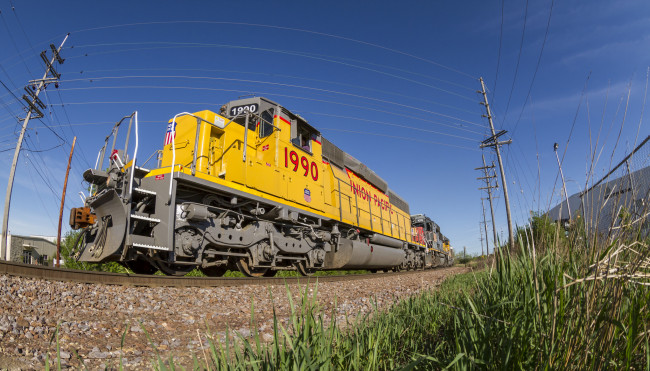Обои картинки фото техника, поезда, железная, рельсы, дорога, состав, локомотив