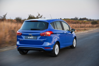 обоя автомобили, ford, b-max, za-spec, синий, 2015г