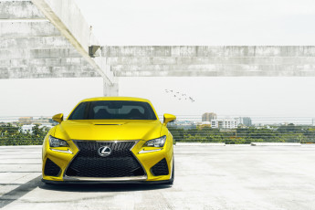 обоя автомобили, lexus, yellow, rcf, жёлтый