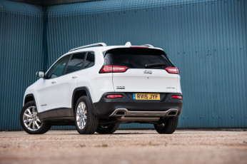 Картинка автомобили jeep cherokee limited uk-spec kl 2014г светлый