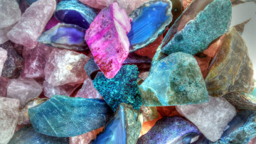 Картинка природа камни +минералы минералы разноцветные