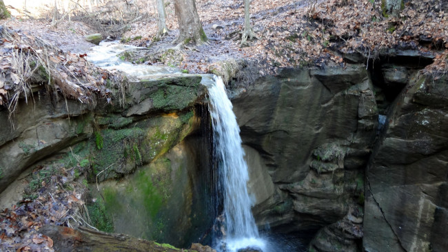 Обои картинки фото природа, водопады, скалы, поток, водопад