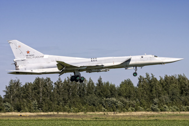 Обои картинки фото tupolev tu-22m3 `backfire`, авиация, боевые самолёты, россия, ввс