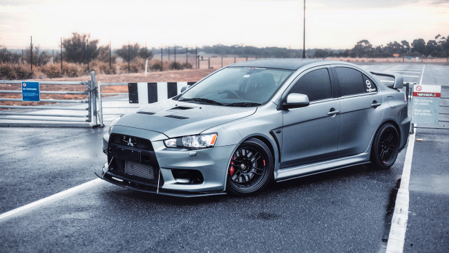 Обои картинки фото автомобили, mitsubishi, lancer, evolution, x