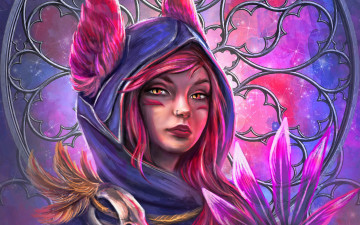 обоя видео игры, league of legends, xayah