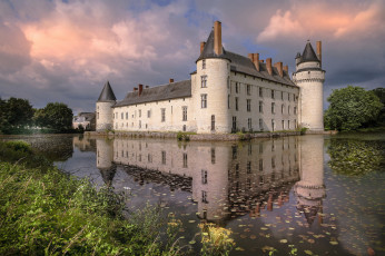 обоя chateau du plessis-bourre, france, города, замки франции, chateau, du, plessis-bourre