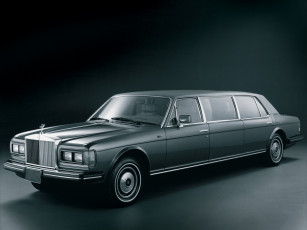 Картинка rolls royce silver spur limousine автомобили
