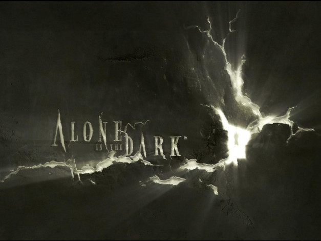 Обои картинки фото alone, in, the, dark, видео, игры