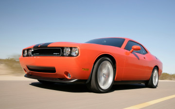 Картинка dodge challenger str8 автомобили