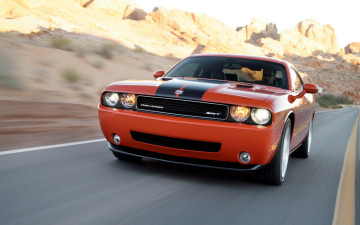 Картинка dodge challenger str8 автомобили