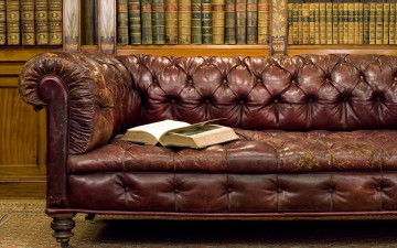 обоя интерьер, мебель, библиотека, книги, книга, диван, антиквариат, старина, стиль